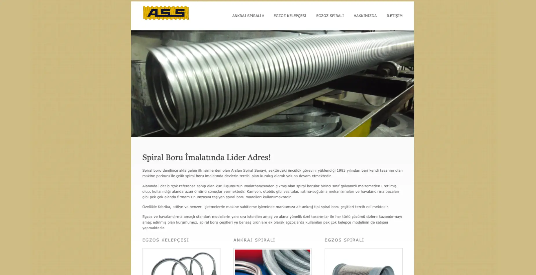 www.arslanspiral.com www.arslanspiral.com